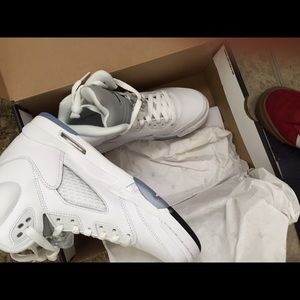 AIr Jordan 5 "White/Metallic"