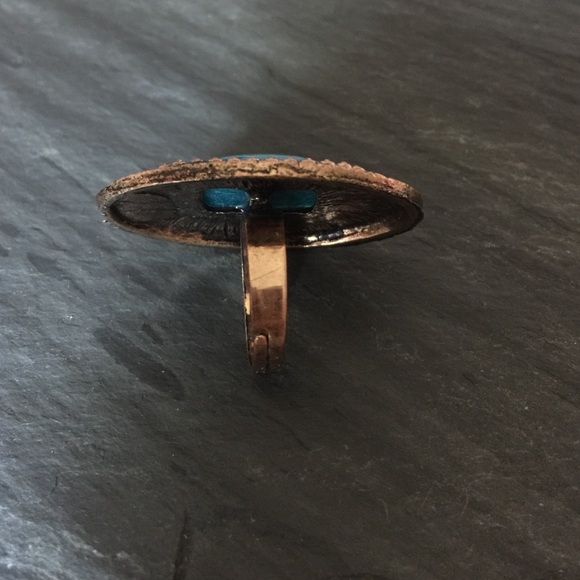 💜SOLD OUT Beautiful boho colored statement ring - Picture 2 of 2