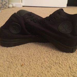 Black High Top Converse All Star