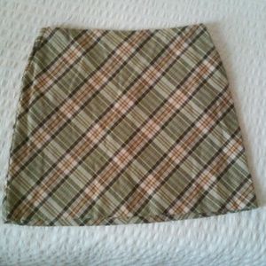 Old Navy plaid sexy skirt