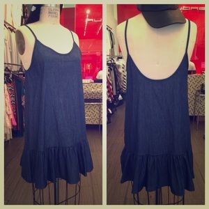 Audrey DENIM Babydoll Dress