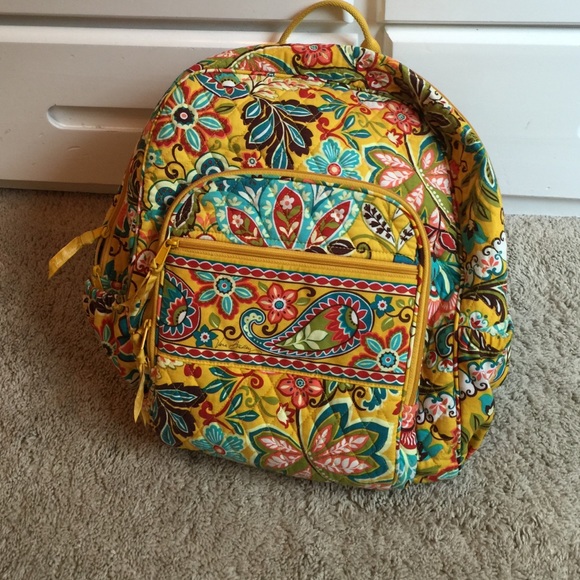 Vera Bradley campus backpack in provencial