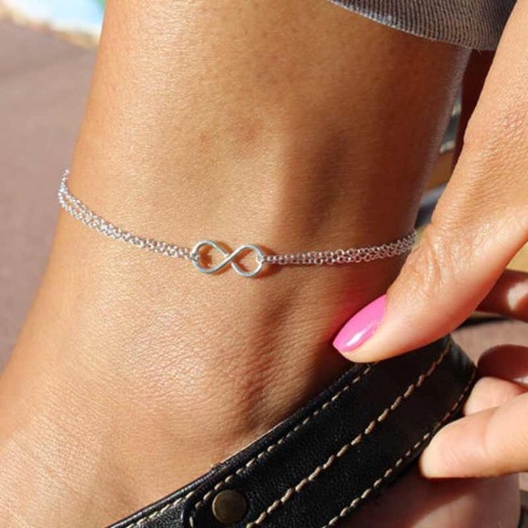 🚫sold in bundle🚫Infinity anklet!