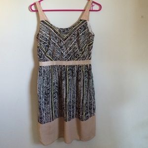 LOFT tribal print dress