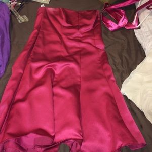 Used once//// pink dress I used for a wedding