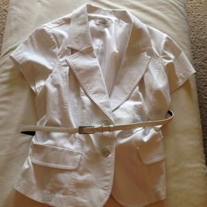 White Dress Barn Coat new no tags