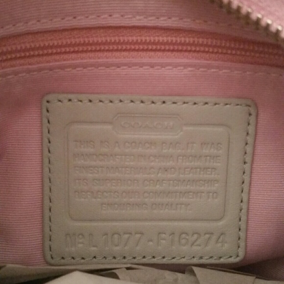 REDUCED!!! Authentic Coach Purse - Picture 2 of 3