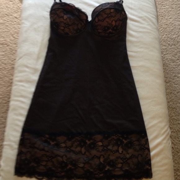 Black lace shaper
