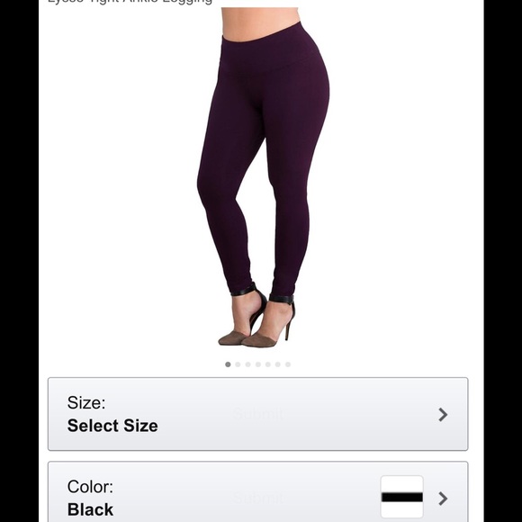 Lisse black cargo compression pants size medium - Picture 4 of 4