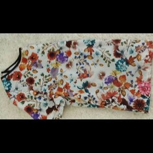 Flower fashion top