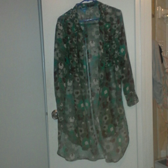 Sheer Nanette Lepore Kimono Dress