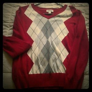 Red sweater