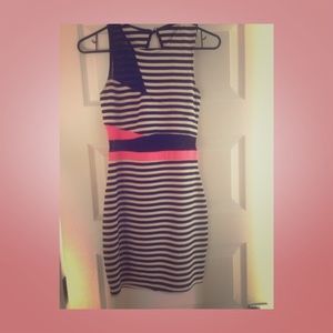 Material Girl striped dress
