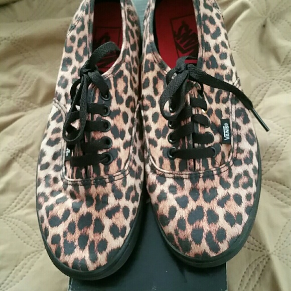 Vans Leopard Authentic Lo Pro