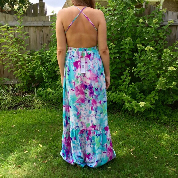 Parker silk maxi dress