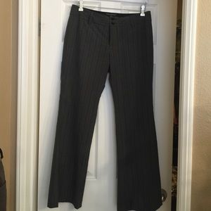 Banana Republic grey pin stripes dress pants