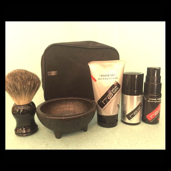 RAW Men's Shave Kit with bonus Toner