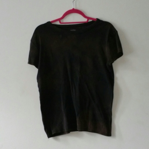 Bleach tie dye top