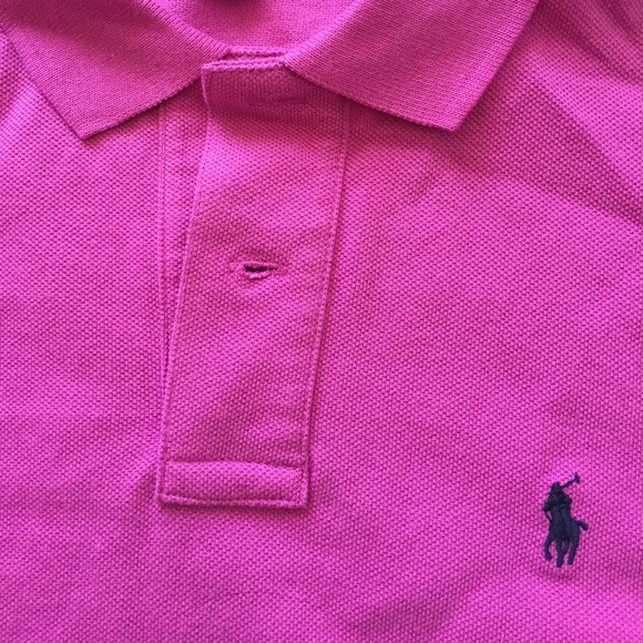 Classic Ralph Lauren Polo Pink Polo Shirt