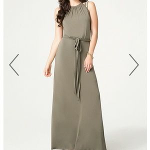 Bebe strap Maxi dress NWT
