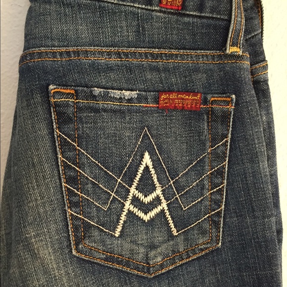 7 for all Mankind Denim - Seven for All Mankind "A" Pocket Bootcut Jeans