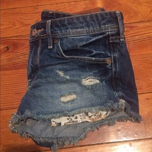 Denim shorts NWOT