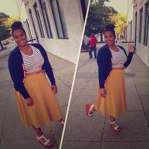 ASOS Ponte Midi Skirt