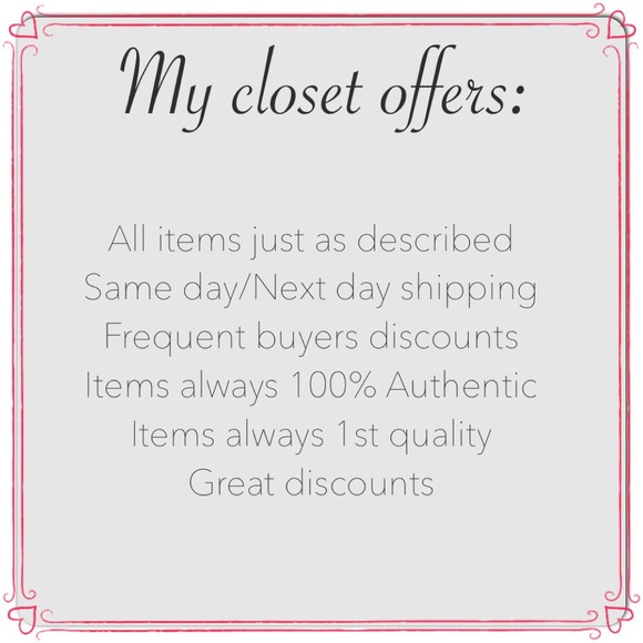 What my closet offers