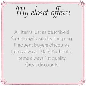 What my closet offers