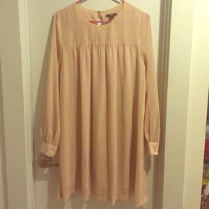 Blush Shift Dress