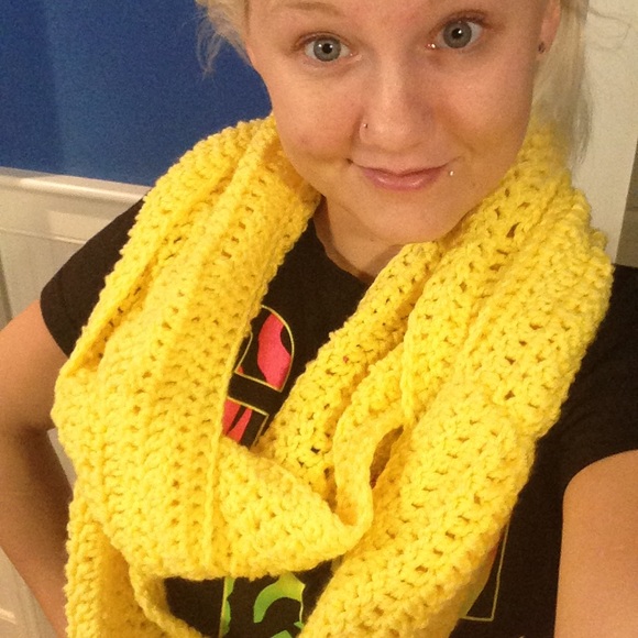 Homemade crochet scarf!