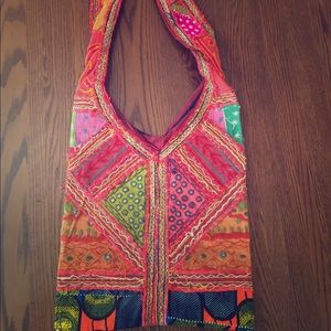 Hand made shoulder bag