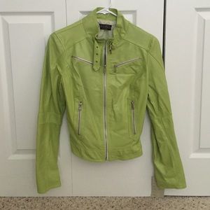 Green jacket from Italy