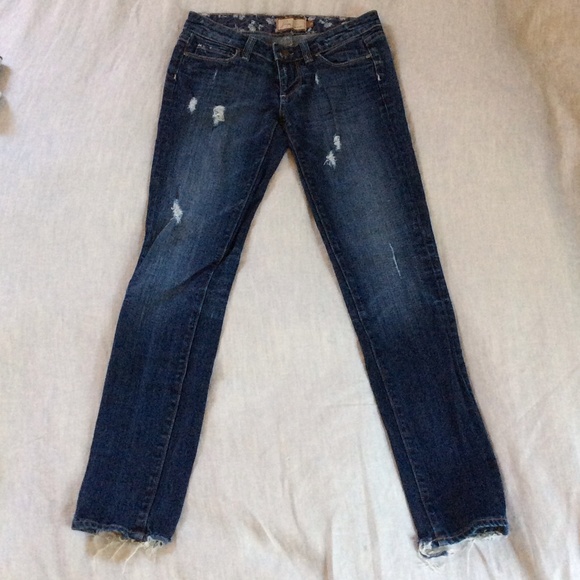 Paige Skyline Peg cropped skinny jeans - Picture 2 of 4