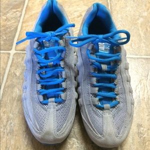 Nike Air Max|Grey & Blue|Boys Size 5 (Women 6.5/7)