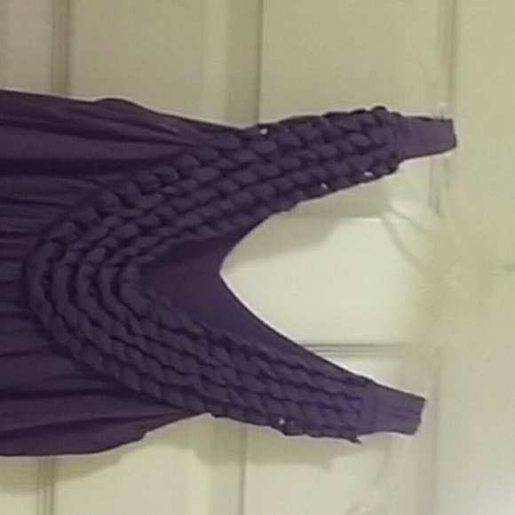 Sleeveless purple top - Picture 2 of 2