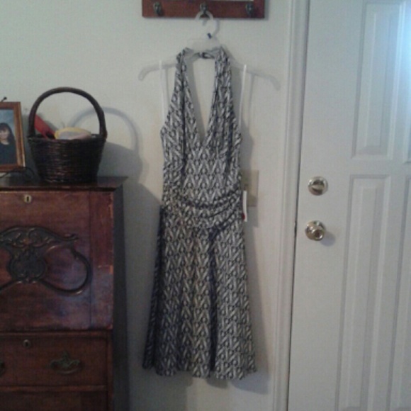 Black and white beautiful summer dress - Picture 4 of 4