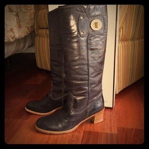 Coach Sara boots in Black leather