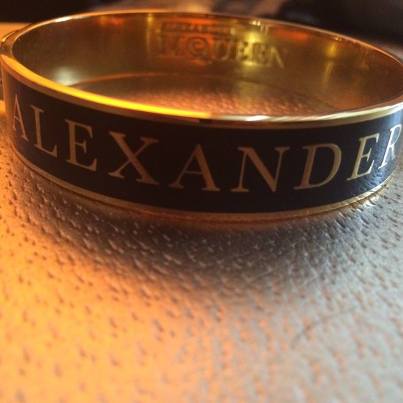 Alexander McQueen skull cuff bracelet