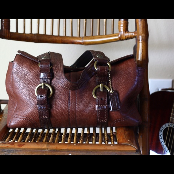 🚫SOLD🚫 Coach. Authentic. Pebble leather. ❤️