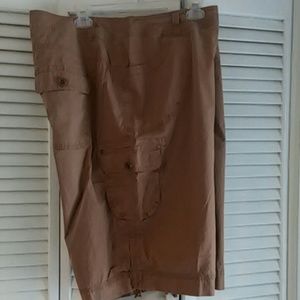 Lane Bryant Cargo Shorts ...Gorgeous, Earthy Color