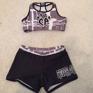 Cheer Athletics practice wear outfit