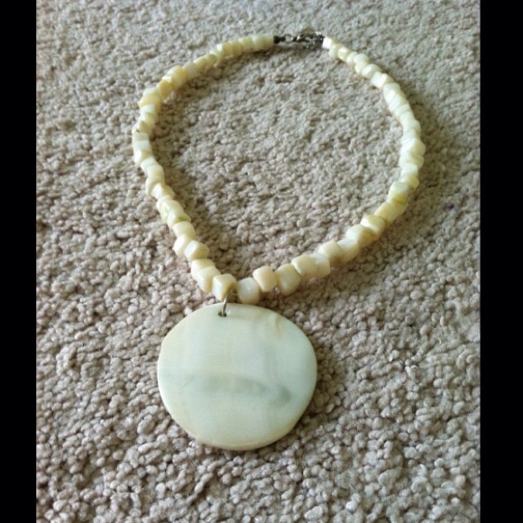 Hand made sea shell necklace