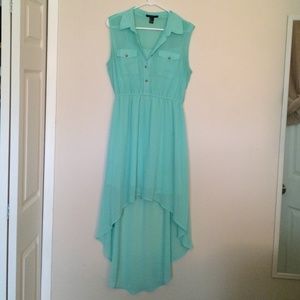 Mint hi lo dress