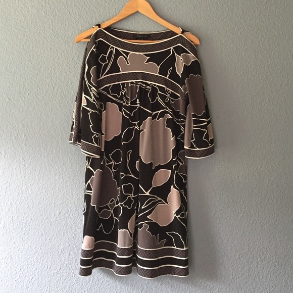 Grey and black dress