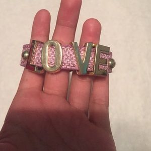 "LOVE" bracelet