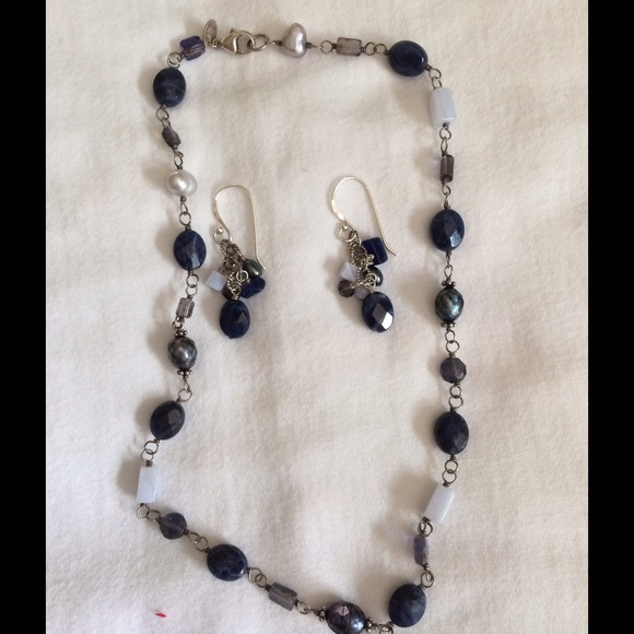 Silpada Necklace and Earrings Set