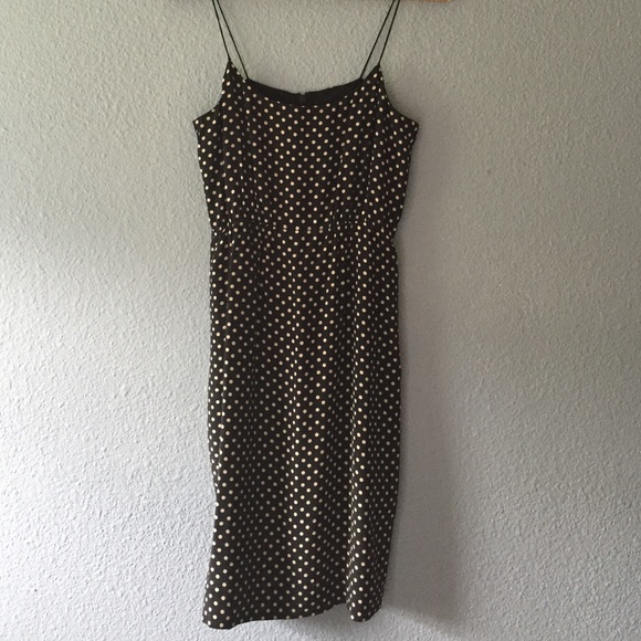 J crew polka dot dress