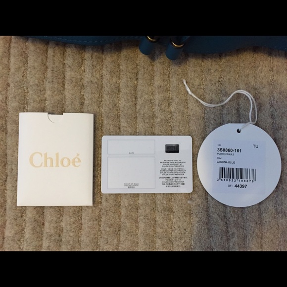 🚫NFS: Chloe Marcie Medium Laguna Blue Bag - Picture 3 of 4