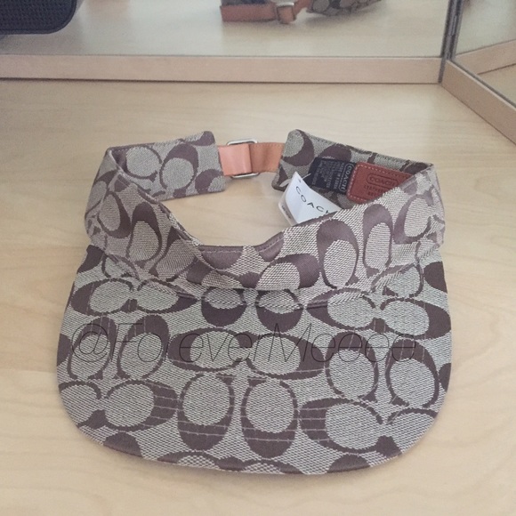 Coach visor....Brand New 100% Authentic
